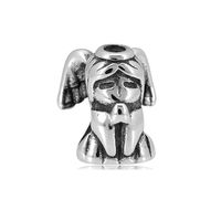 A Pack Of 3 Simple Style Animal Angel House Stainless Steel Polishing Beads Jewelry Accessories sku image 1