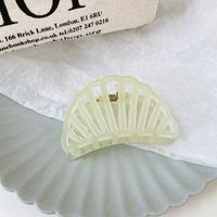 Women's Simple Style Solid Color Arylic Hair Claws sku image 4