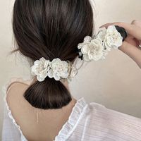 Women's Elegant Flower Plastic Hair Claws main image 3