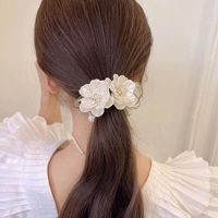 Women's Elegant Flower Plastic Hair Claws main image 2