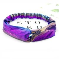 Women's Streetwear Round Colorful Cloth Hair Band sku image 5