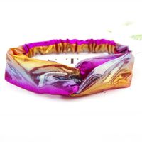 Women's Streetwear Round Colorful Cloth Hair Band sku image 4