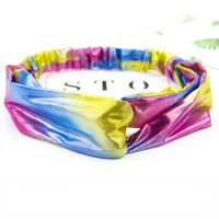 Women's Streetwear Round Colorful Cloth Hair Band sku image 2