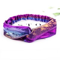 Women's Streetwear Round Colorful Cloth Hair Band sku image 7