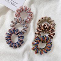 Women's Retro Multicolor Plastic Hair Tie main image 3