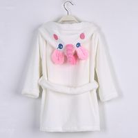 Cute Unicorn Solid Color Velvet Cotton Underwear & Pajamas sku image 3