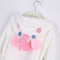 Cute Unicorn Solid Color Velvet Cotton Underwear & Pajamas main image 3