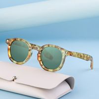Casual Simple Style Color Block Pc Oval Frame Full Frame Men's Sunglasses main image 3