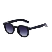 Casual Simple Style Color Block Pc Oval Frame Full Frame Men's Sunglasses main image 4