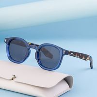 Casual Simple Style Color Block Pc Oval Frame Full Frame Men's Sunglasses main image 6