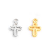1 Piece Simple Style Cross Copper Plating Pendant Jewelry Accessories main image 4