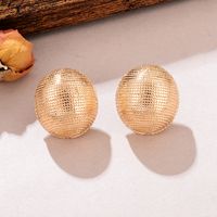 1 Pair Simple Style Geometric Copper Ear Studs main image 4