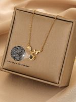 Simple Style Flower Copper 18k Gold Plated Pendant Necklace main image 5