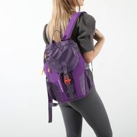 Large Color Block Casual School Daily Women's Backpack main image 2