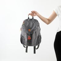 Large Color Block Casual School Daily Women's Backpack sku image 3