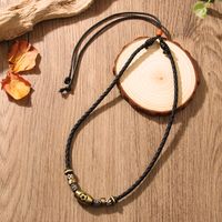 Casual Sports Football Pu Leather Alloy Men's Long Necklace main image 1