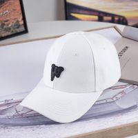 Unisex Casual Hip-hop Simple Style Letter Patch Curved Eaves Baseball Cap sku image 1