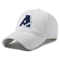 Unisexe Décontractée Hip Hop Commuer Lettre Fait Main Pièce Avant-toit Incurvé Casquette De Baseball sku image 2