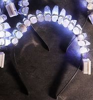 Women's Casual Shiny Geometric Alloy White Crystal Handmade Crystal Hair Band sku image 1