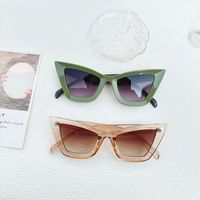 Simple Style Geometric Pc Resin Cat Eye Full Frame Women's Sunglasses main image 3