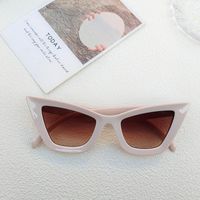 Simple Style Geometric Pc Resin Cat Eye Full Frame Women's Sunglasses sku image 2