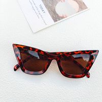 Einfacher Stil Geometrisch Pc Harz Katzenauge Vollbild Sonnenbrille Der Frauen sku image 4