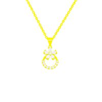 Elegant Kreis Blütenblatt Titan Stahl Überzug 18 Karat Vergoldet Halskette Mit Anhänger main image 6