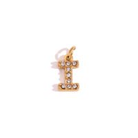 1 Piece Stainless Steel Rhinestones 18K Gold Plated Inlay Polished Pendant sku image 13
