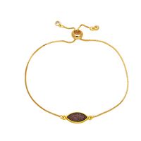 Simple Style Geometric Copper Plating 18k Gold Plated Bracelets main image 5