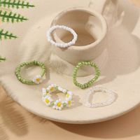 Ig Style Flower Glass Women's Rings main image 6