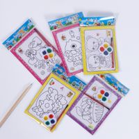 Children's Hand-filled Water Painting Dty Painting Educational Toys 1 Piece sku image 2
