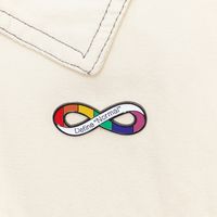 Ig Style Letter Colorful Infinity Metal Unisex Brooches main image 1