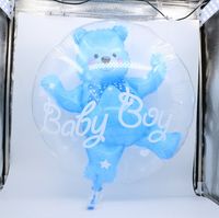 Cute Letter Bear Aluminum Film Daily Party Balloons main image 1