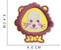 Cute Bear Monkey Frog Cloth Cloth Sticker 1 Piece sku image 10