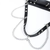 Sexy Fashion Geometric Pu Leather Alloy Women's Leather Belts main image 4