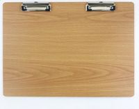 1 Piece Solid Color Class Learning Daily Mdf Height Density Plate Classic Style Folder sku image 22