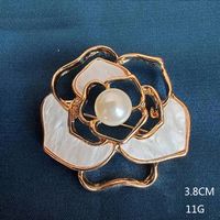 Cute Animal Flower Alloy Inlay Imitation Shell Women's Brooches sku image 6