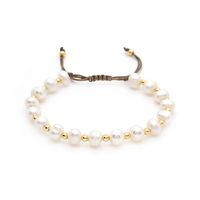 Vacation Flower Alloy Freshwater Pearl Soft Clay Wholesale Bracelets sku image 11
