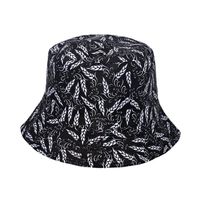 Women's Simple Style Color Block Printing Flat Eaves Bucket Hat sku image 9