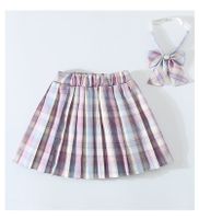 Casual Color Block Polyester Girls Dresses main image 4