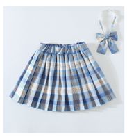 Casual Color Block Polyester Girls Dresses main image 3