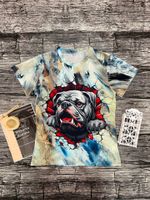 Women's T-shirt Short Sleeve T-shirts Streetwear Dog sku image 1