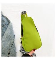 Women's Pu Leather Solid Color Classic Style Square Magnetic Buckle Fanny Pack sku image 4