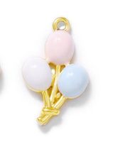 1 Piece Simple Style Balloon Copper Enamel Plating Pendant Jewelry Accessories sku image 1