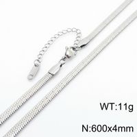 Fashion Geometric Titanium Steel Plating Layered Necklaces 1 Piece sku image 18