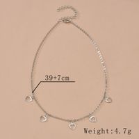 Elegant Simple Style Pentagram Alloy Plating Hollow Out Women's Necklace main image 7