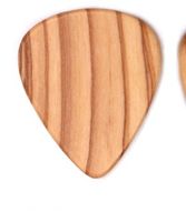 Farbblock Holz Guitar Pick 1 Stück sku image 1