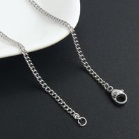 Hip-Hop Simple Style Geometric 304 Stainless Steel Unisex Necklace main image 5