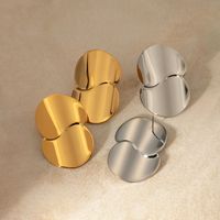 1 Pair IG Style Geometric 304 Stainless Steel Drop Earrings main image 6