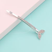 Ins Style Letter Flower Butterfly Imitation Pearl Alloy Plating Inlay Rhinestones Hair Clip sku image 46